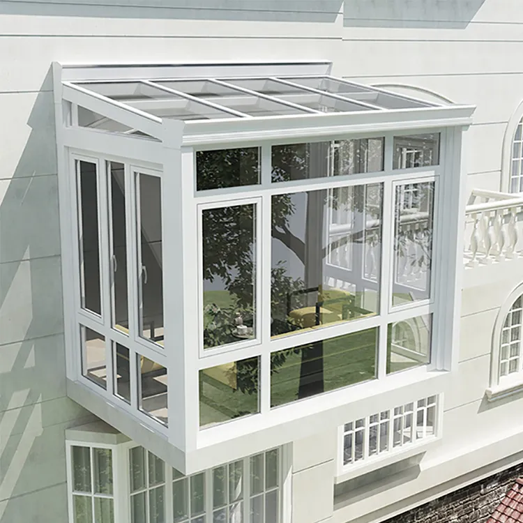 Modern Thermal Break Window Design Australia House Cheap Double Glass Aluminum Bay Windows