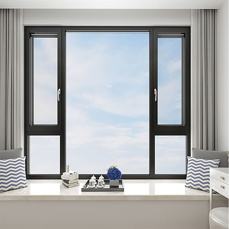 Anti-Theft Aluminum Casement Window Exterior Insulation Windows for Hotel Living Room