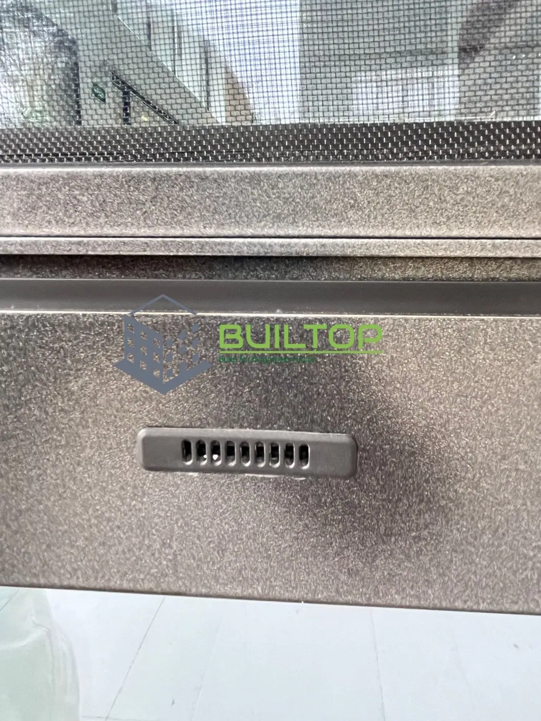 Simple Design Aluminum House Metal Window Double-Layered Glass Aluminium Casement Windows