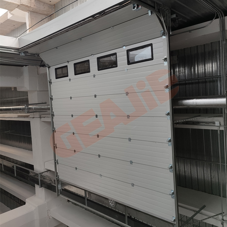 High Quality Automated Sectional Garage Lift up Overhead Doors