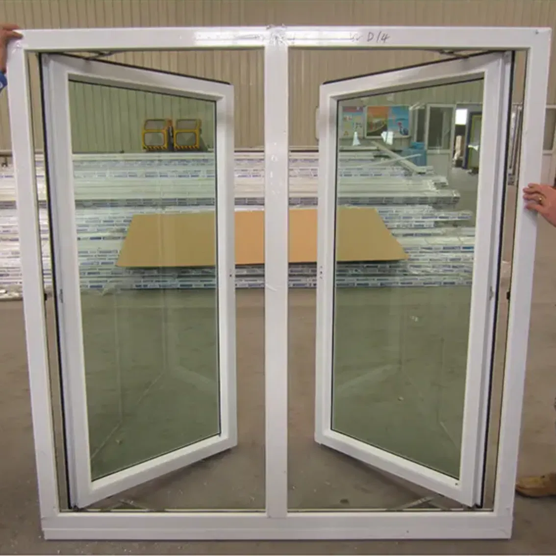 Aluminum Profiles Impact Windows Sound Proof Windows Balcony Custom Size Waterproof Aluminum Sliding Window with Fixed Glass