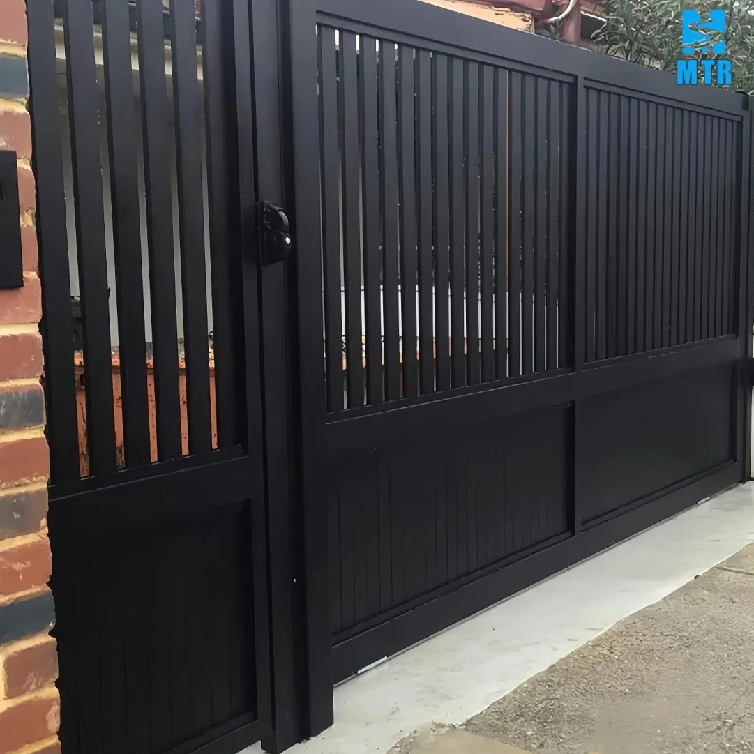 Full Form and Size Elegant Luxury Garden Aluminum Sliding Security Door