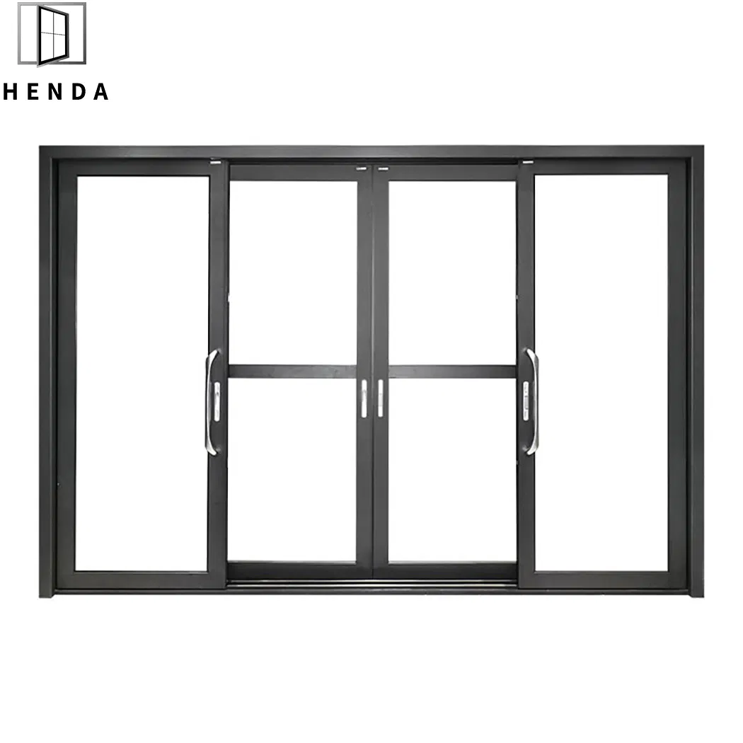 Heavy Duty Sliding Door, Aluminum Door Profile Heat Insulation Sliding Glass Door, Wholesale Price New Design Sliding Door, Exterior Door