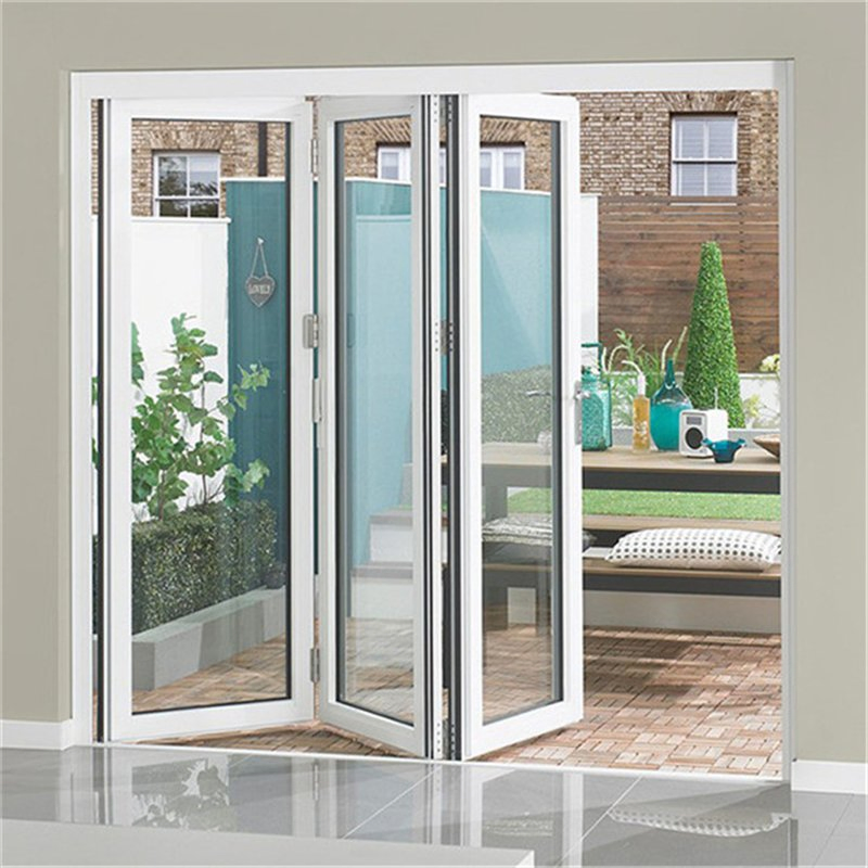 Outdoor Aluminum Folding Door Industrial Aluminium Profile for Modern Style Glass Doors