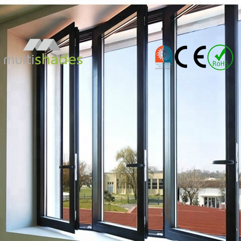 Aluminum Casement Window with Security and Efficiency Aluminium Casement Window Without Mesh with Top Brand Hardware
