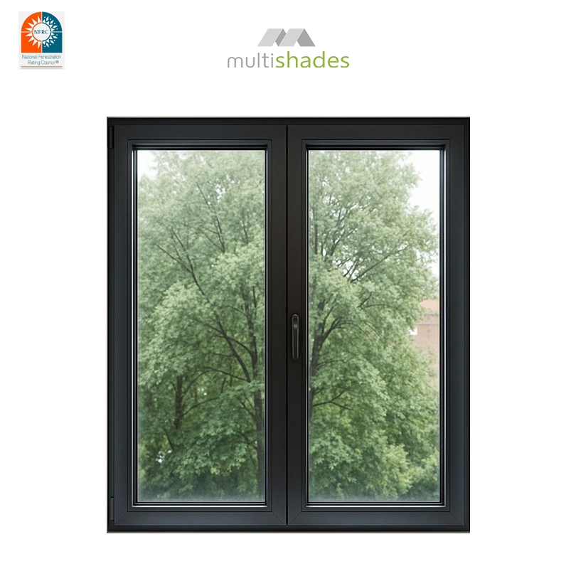 Factory Direct April Promotion Energy Saving Casement Window with Thermal Break Aluminum Low E Glass Heat Insulation for Modern Apartment