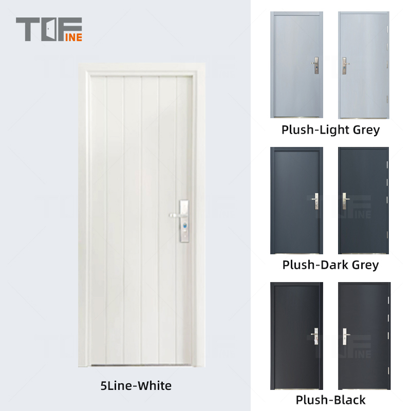 Hollow Metal Galvanized Steel Aluminium Profile Slab Solid Core Honeycomb Aluminum Interior Flush Bolt Door Price