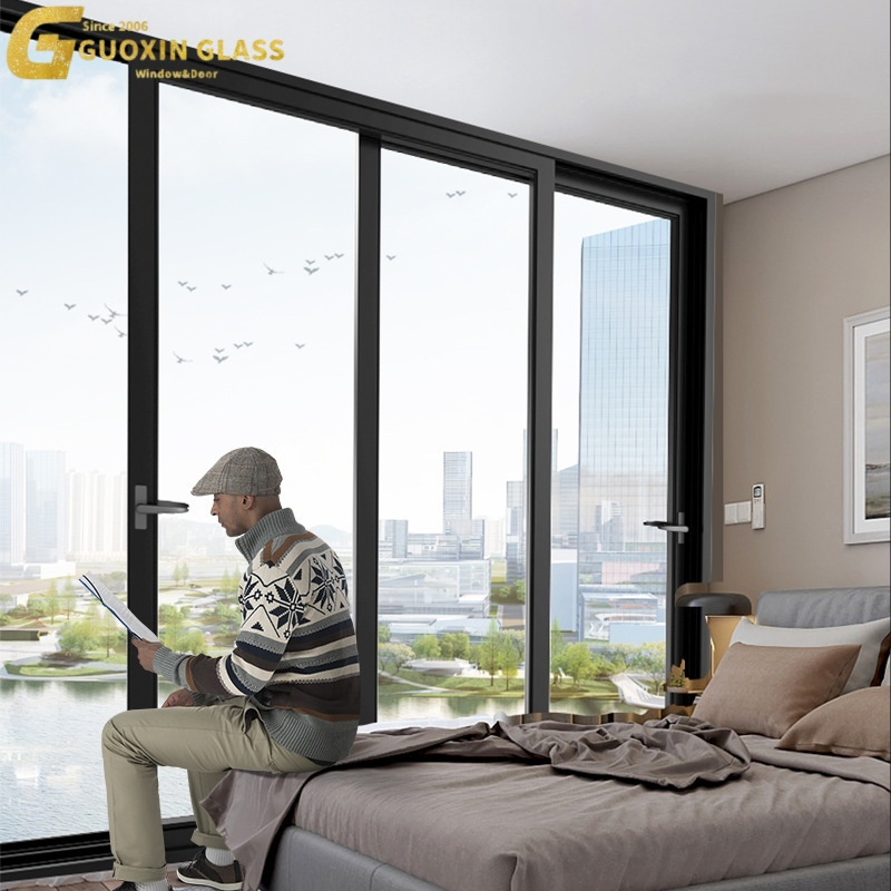 Innovative Accordion Door with Stylish Aluminium Profile Design