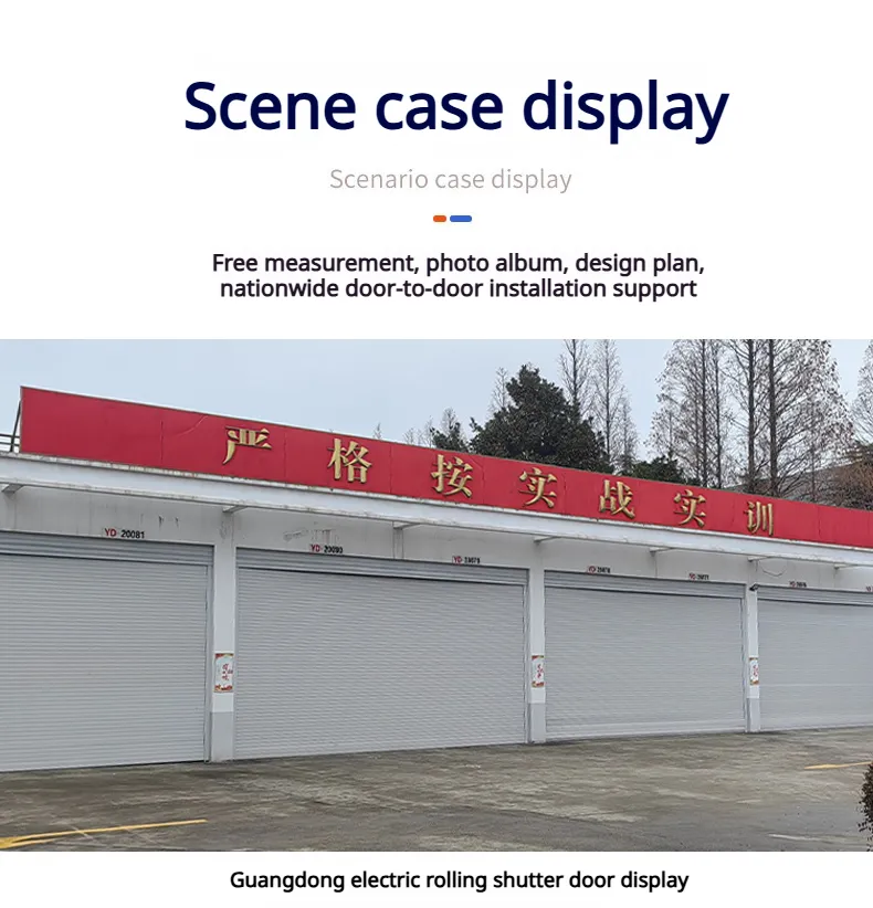 Aluminum Rolling Shutter Door