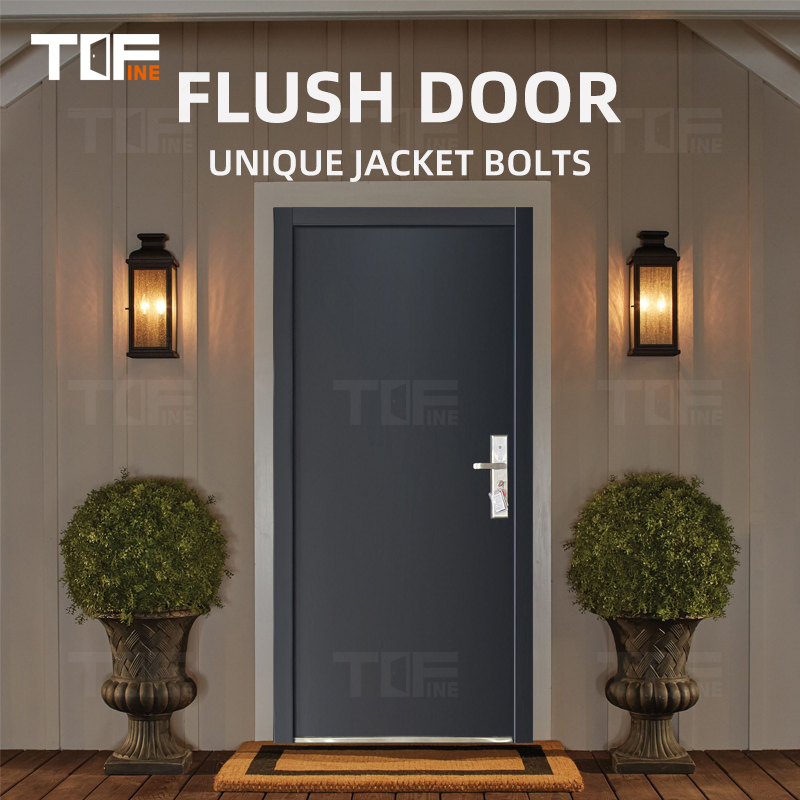 Hollow Metal Galvanized Steel Aluminium Profile Slab Solid Core Honeycomb Aluminum Interior Flush Bolt Door Price