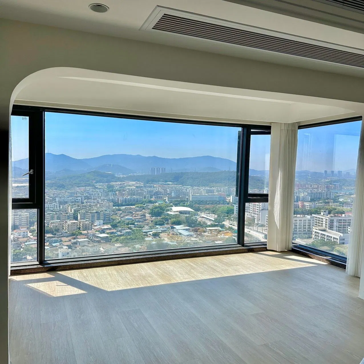 1. Modern Simple Large Bay Heat Insulated Aluminum Aluminium Casement Window for Living Room&Balcony