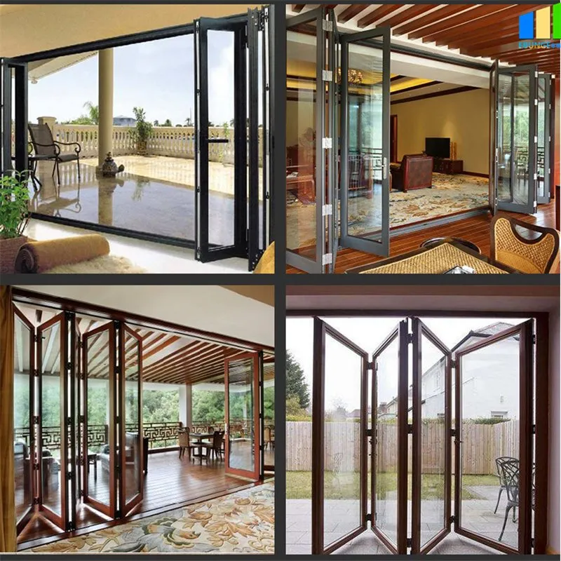 Aluminum Glass Bifold Doors