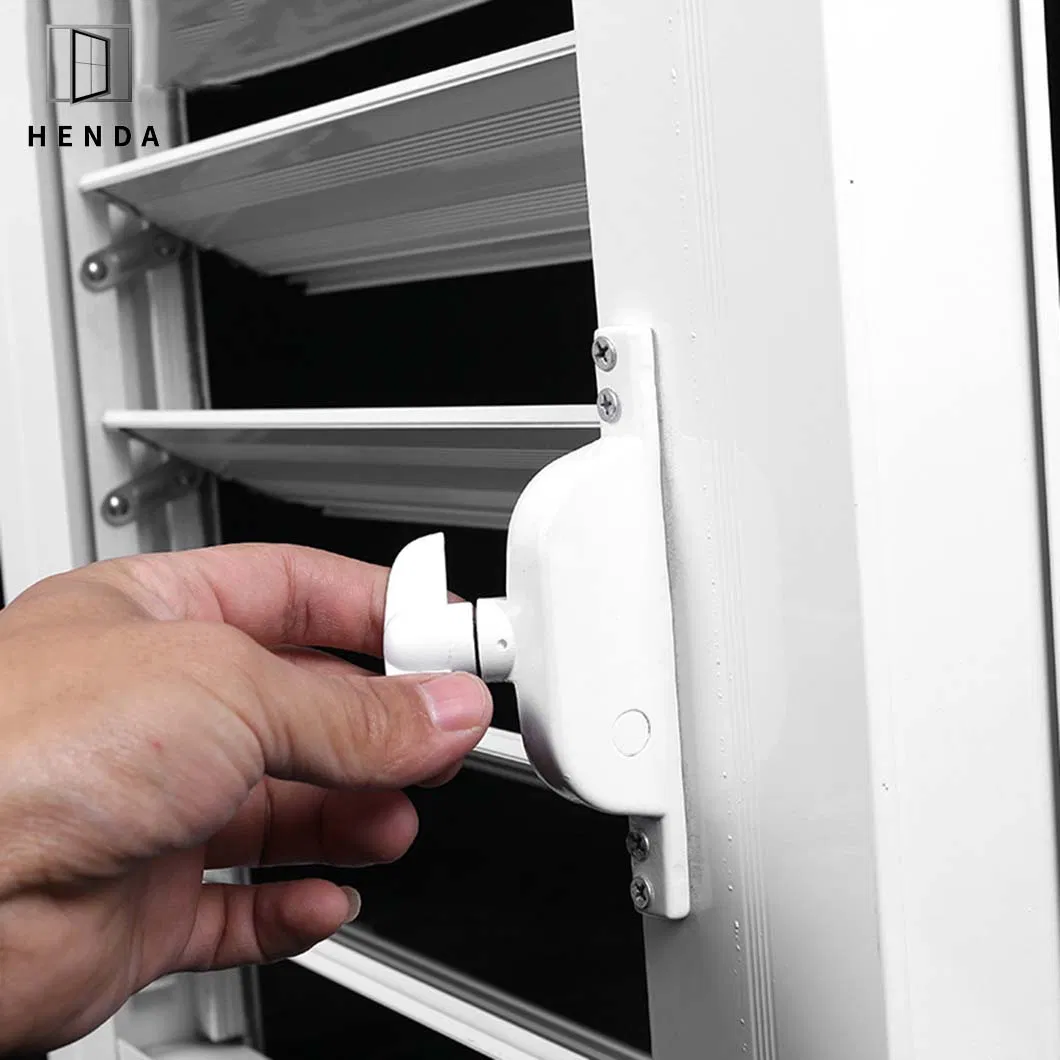 China Manufacturer Aluminium Alloy Adjustable Shutter Fixed Aluminium Louver Window