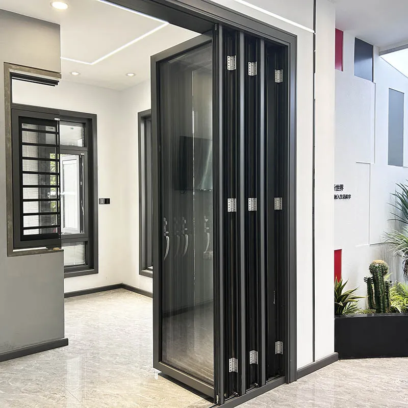 Large multifold slide bifold door