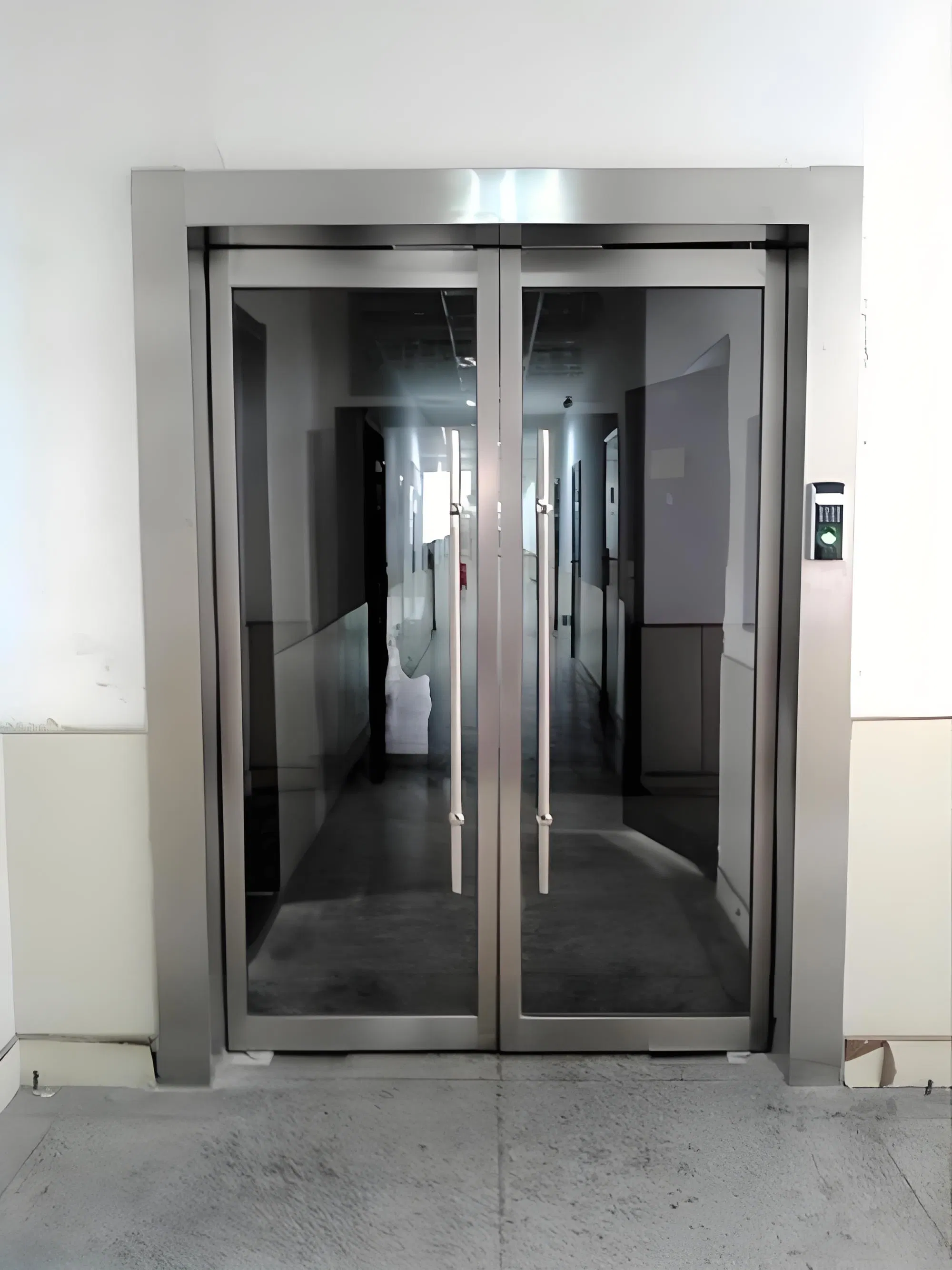 Eco-Friendly Powder Coated Aluminum Fixed Window with Double Glass