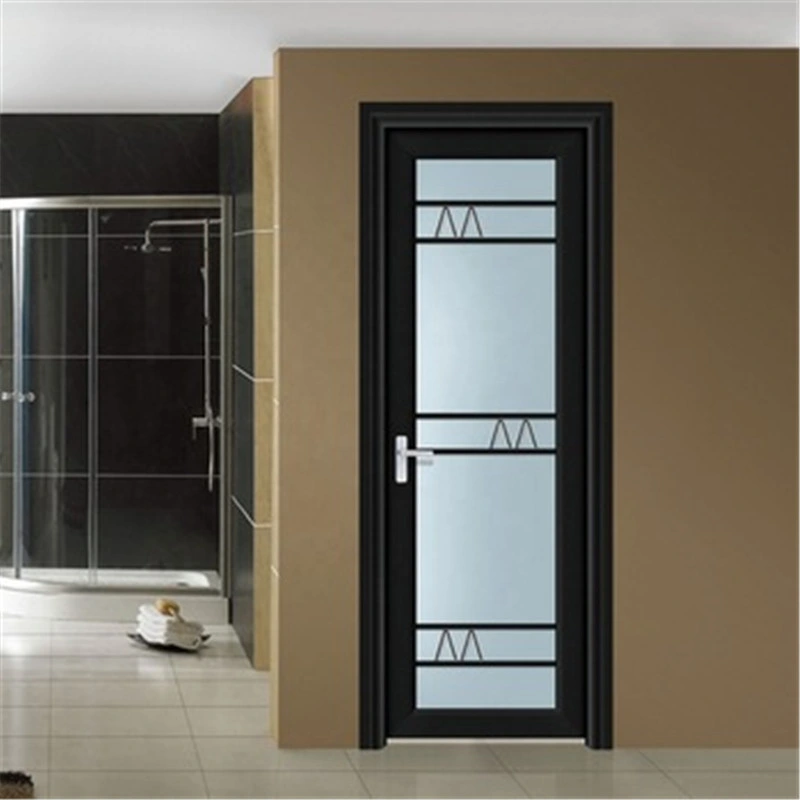 Aluminum Bathroom Door Design Swing Door PVC Bathroom Plastic Door