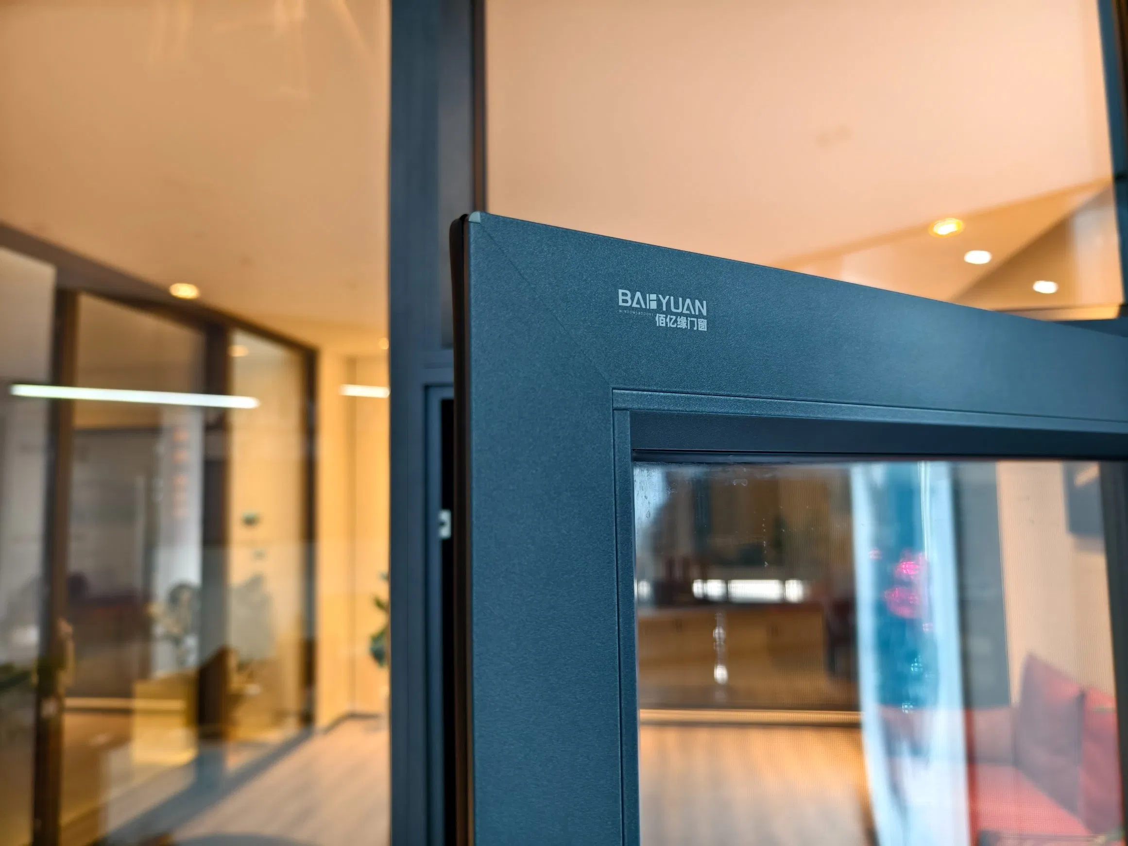 New Popular Modern Design High Quality Double Glazed Glass Heat Insulated Windows Large Bay Window Aluminum Tilt &amp; Turn Casement Window for Living Room Balcony