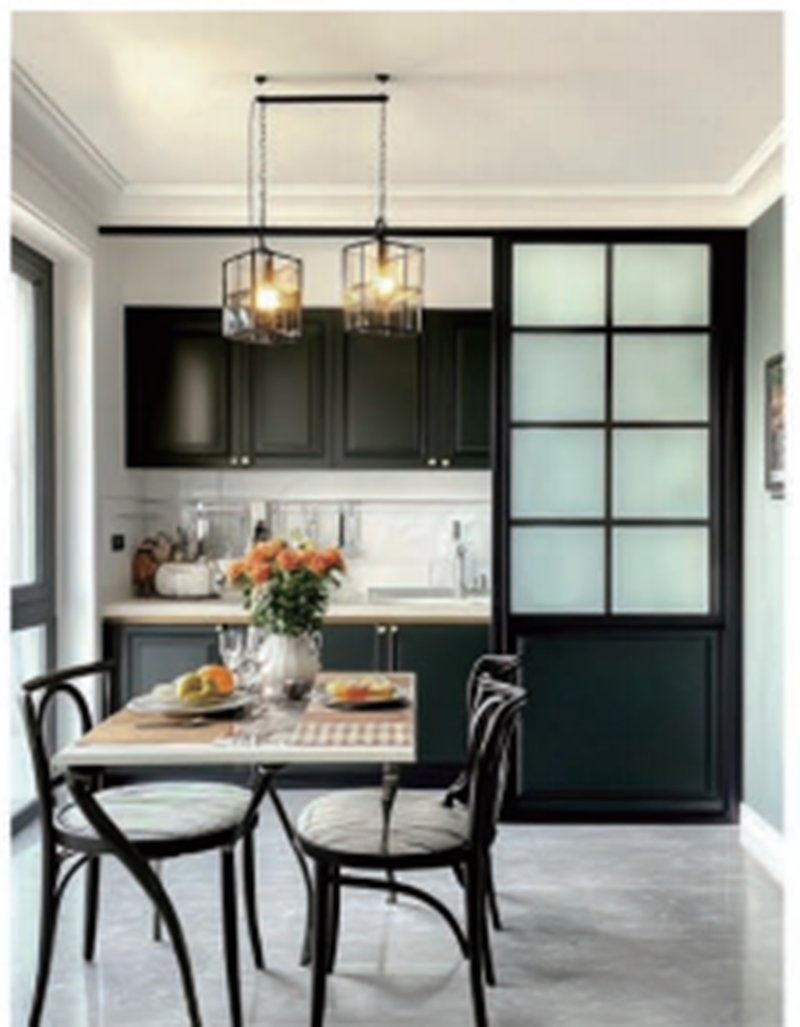 French Style Aluminum Sliding Door with Tempered Glass for Patio Use