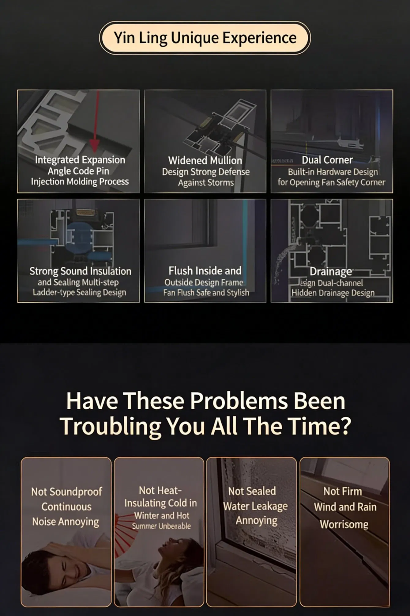 Customized Double Layer Low-E Glass Aluminium Profile Tilt and Turn Window Aluminum Casement Window for Hotel