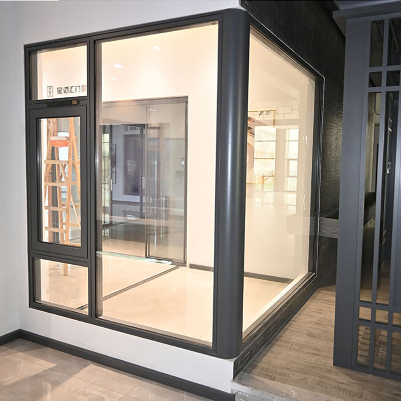 Double Glazed Aluminum House Windows and Doors Aluminium Casement/Swing/Bay/Bow Window