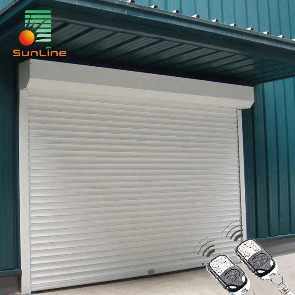 China Sunline Factory Automatic Security Aluminium Metal Roller Rolling Roll up Shutter for Windows Doors Hurricane Shutter Storm Shutter Wholesale Price