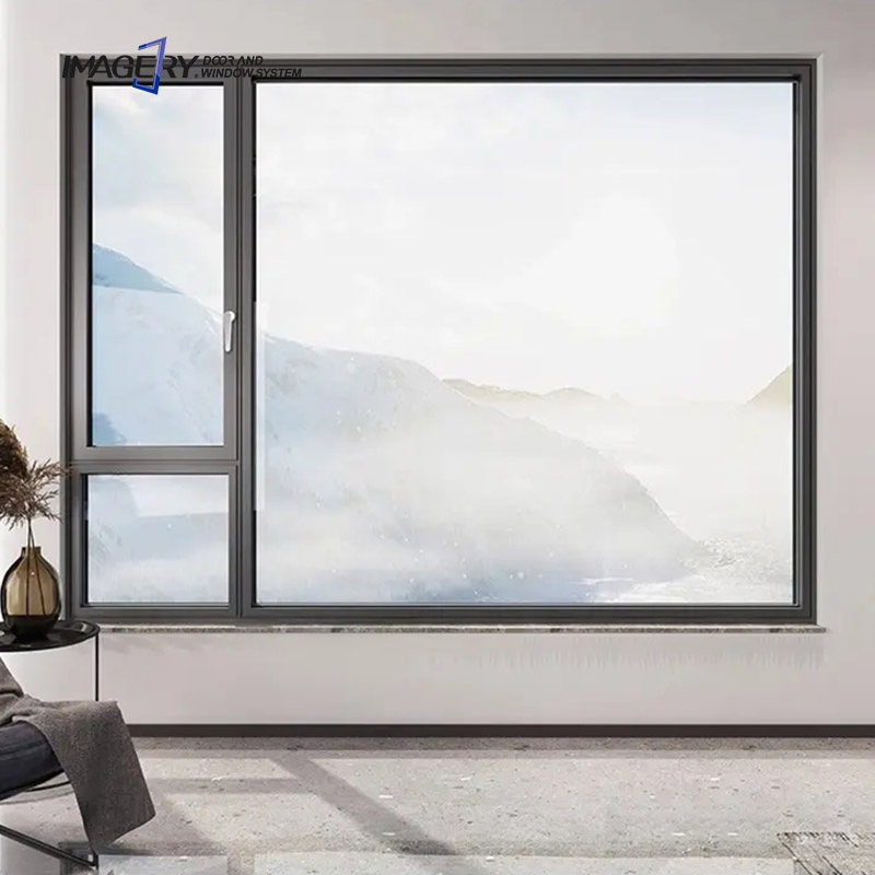 Good Service Alloy Waterproof and Doors Aluminium Double Glazed Aluminum Swing Windows