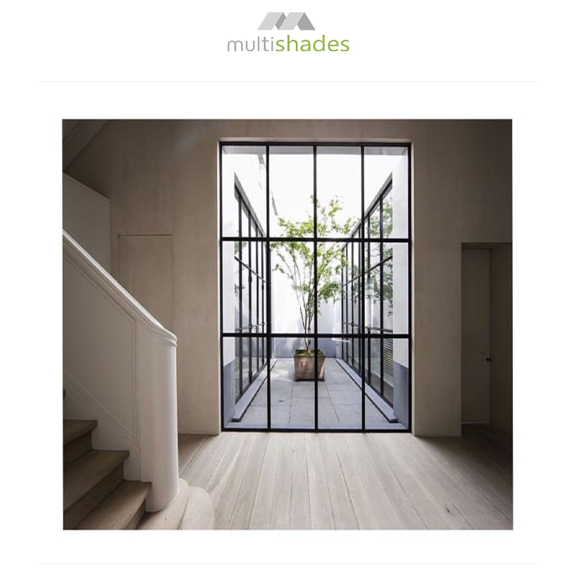 Multishades Minimalist Aluminum Casement Sealed Window Gym Commercial Soundproof Shockproof Custom Size Factory Direct