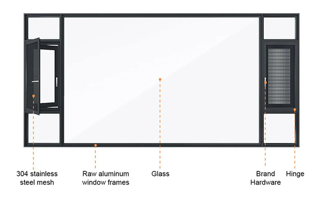 Casement Window Features