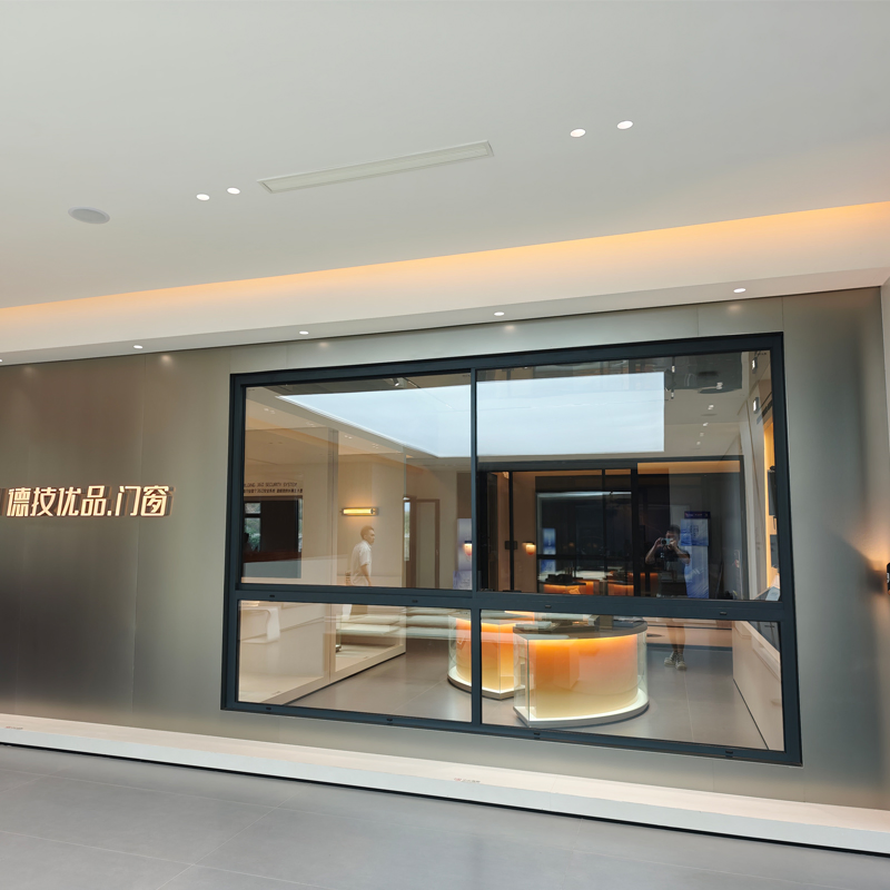 Energy Saving Double Glazed Aluminum Slide Window Impact Aluminium Glass Sliding Window