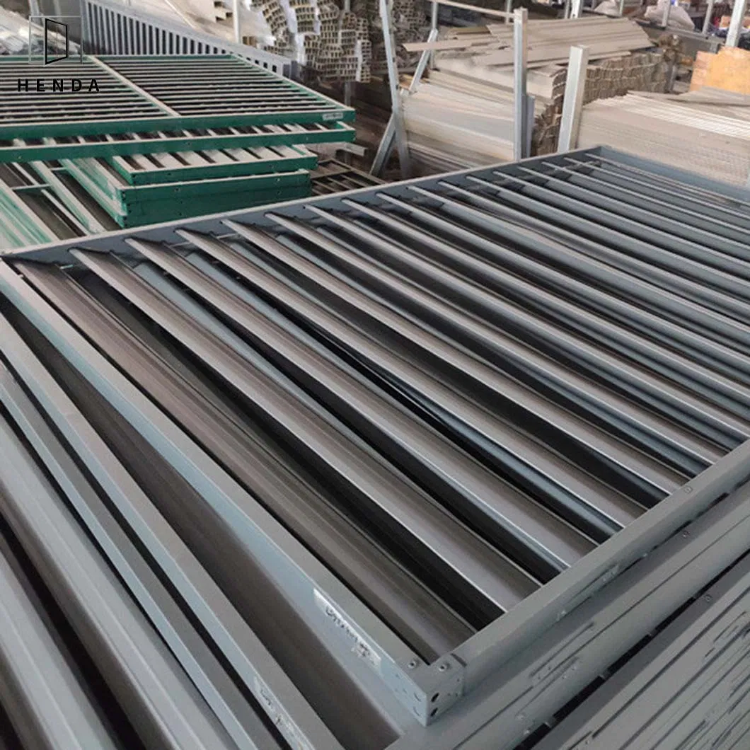 China Manufacturer Aluminium Alloy Adjustable Shutter Fixed Aluminium Louver Window