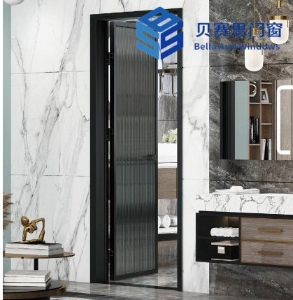 Chinese Supplier Factory Direct Sale Handles Price Thermal Break Current Season Customizable Aluminum Casement Door for Balcony/Bathroom/Toilet/Bedroom/Study