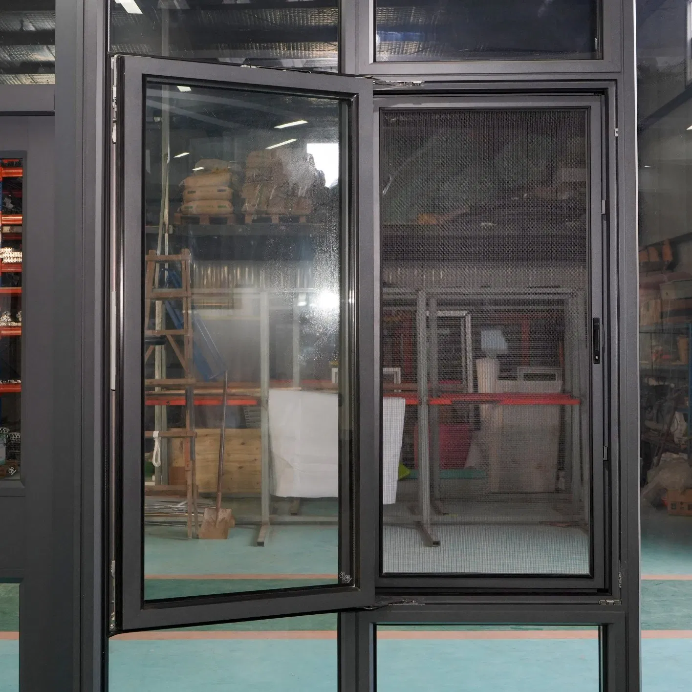 Thermal Break Soundproof Aluminum Window Factory Price Customizable Aluminium Windows and Doors