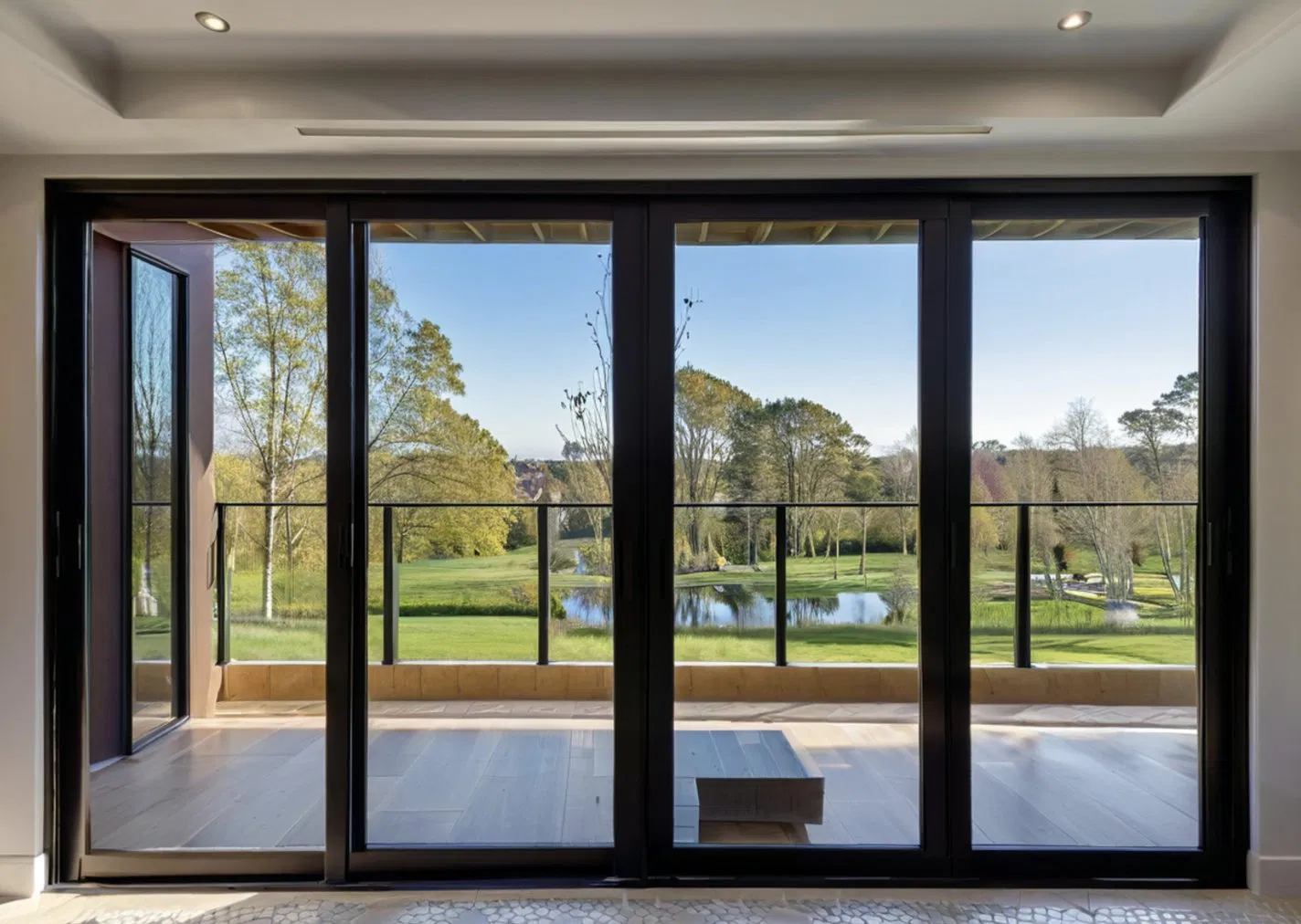 Stacker Doors Aluminum PT Doors Multi Panel Stacker Sliding Door Balcony Doors