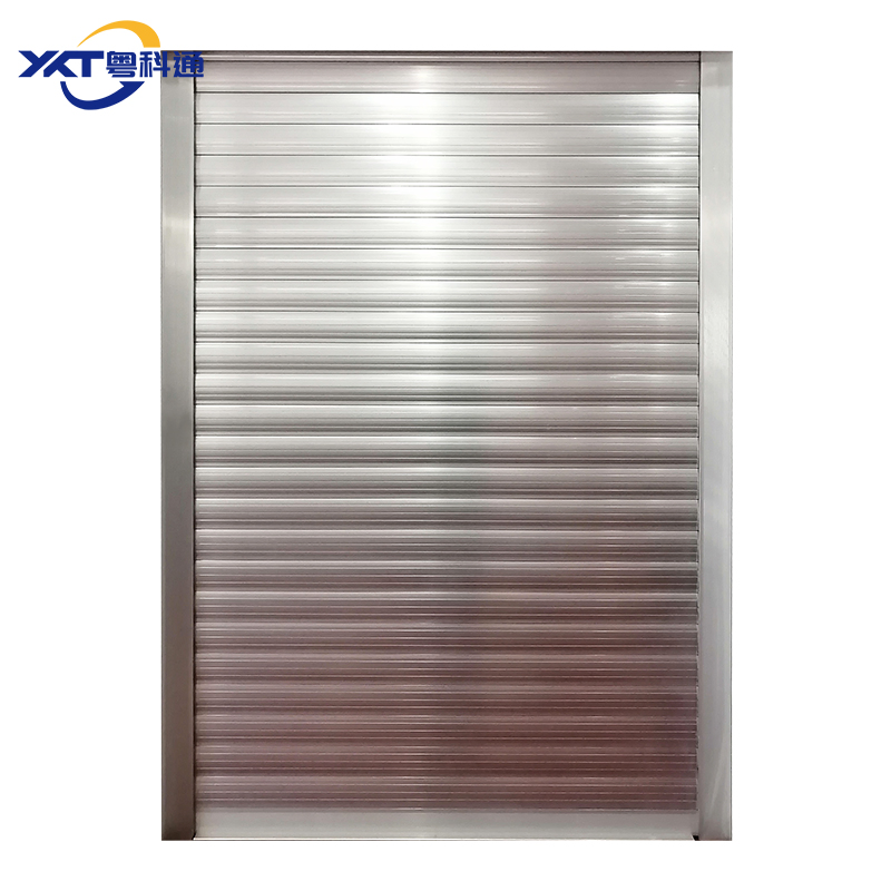 Shop Front Automatic Rolling Aluminum Alloy Windproof Speed Roll up Door