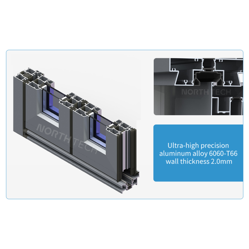 American Standard Modern Style Waterproof Bifold Doors Windows Aluminum Balcony Glass Sliding Folding Door