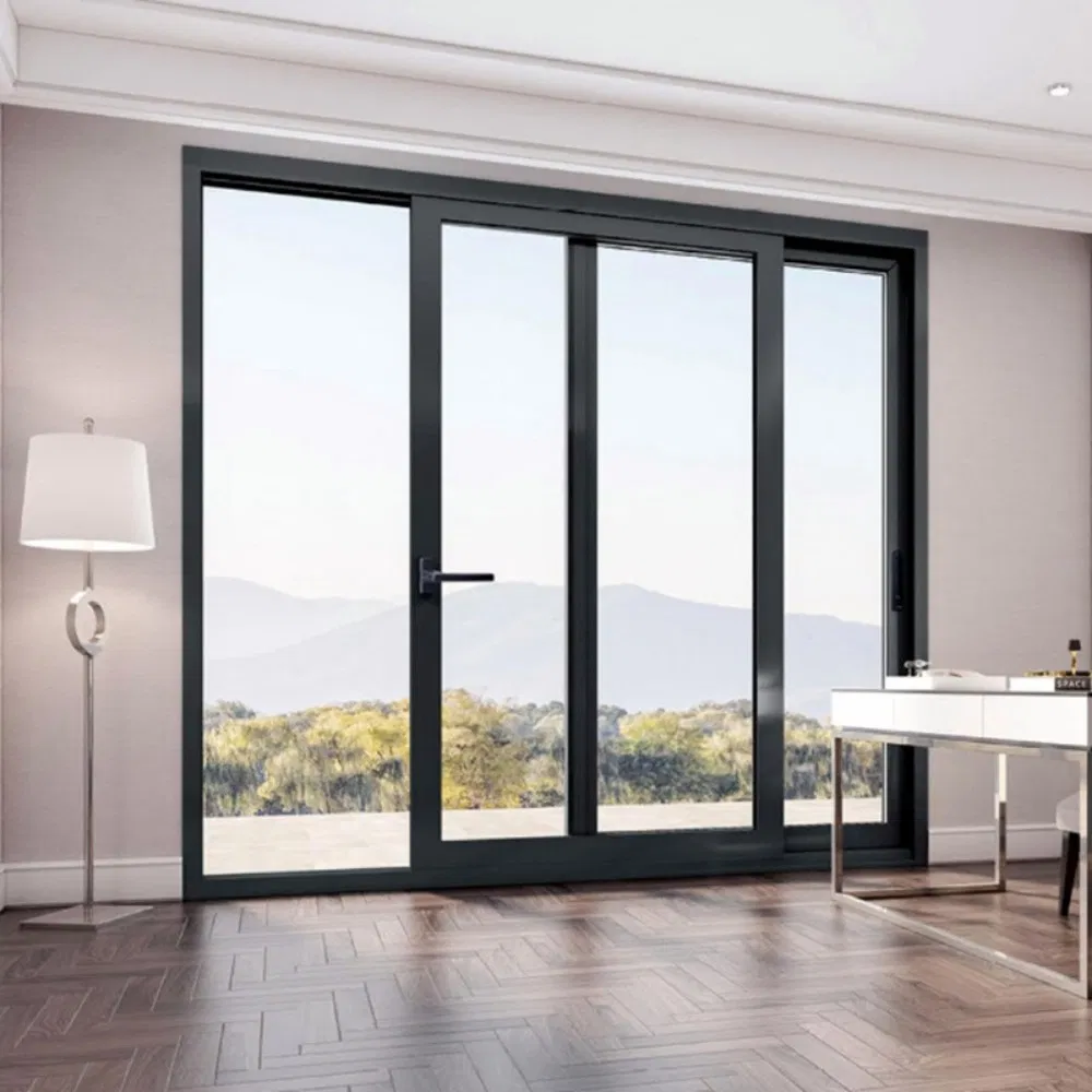 Australian Style Aluminium Window Glass Door with Strong Aluminum Profiles
