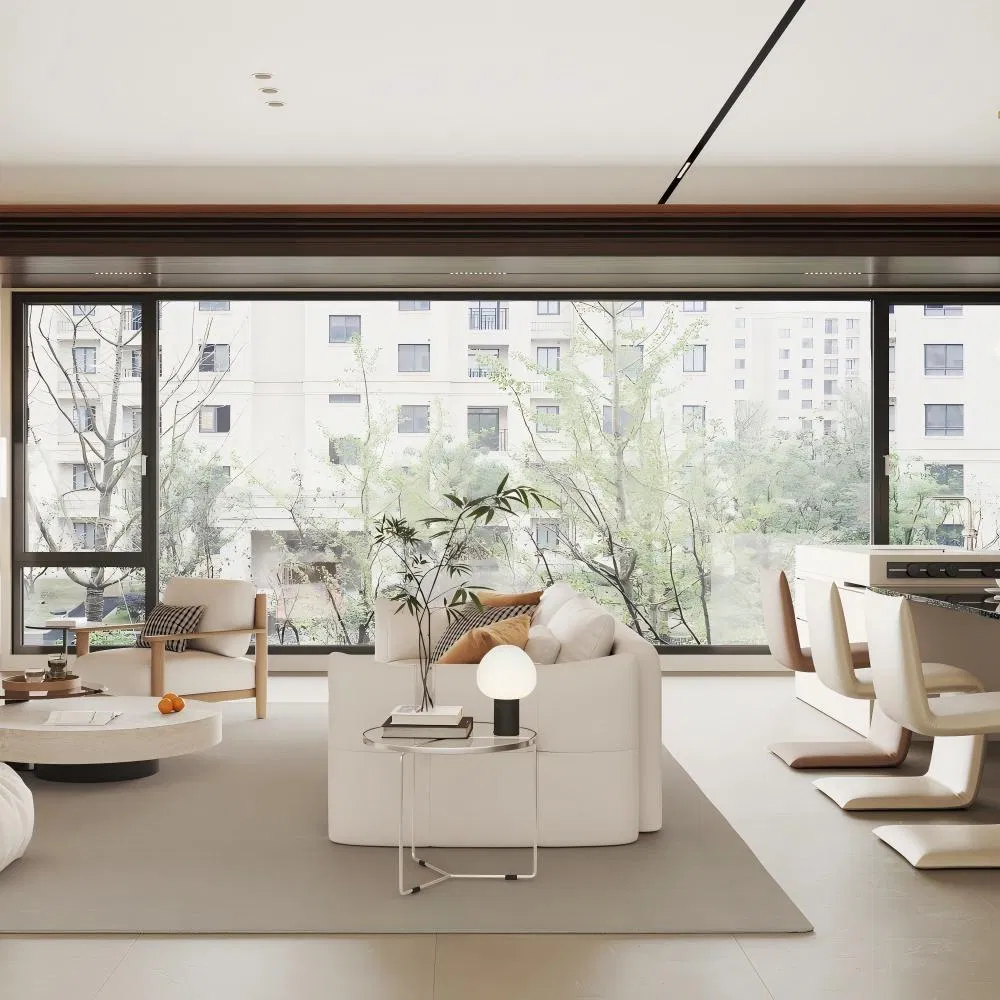 China Factory Aluminum Aluminium Swing Tilt Turn Window with Double Glazed Soundproof Glass for Home Apartment School Hotel