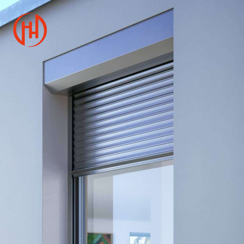 Automatic Security Aluminium Metal Rolling Roll up Shutter Door Hurricanes Storm Roller Shutters Door