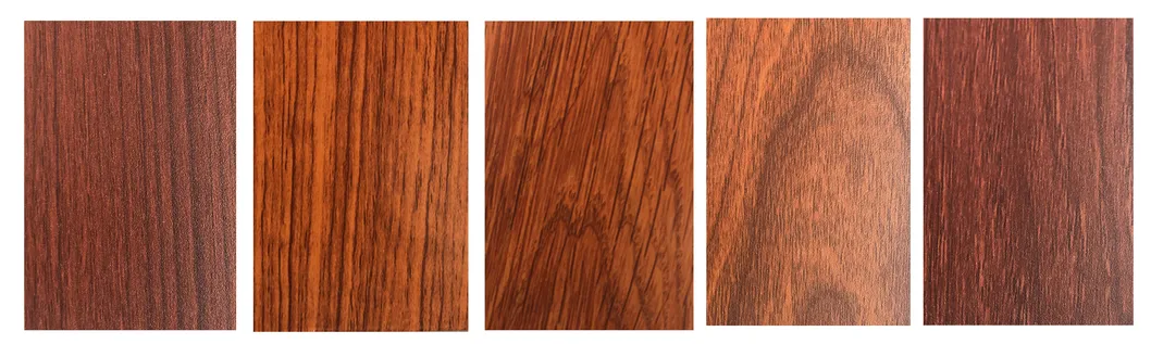 Wooden finish aluminum