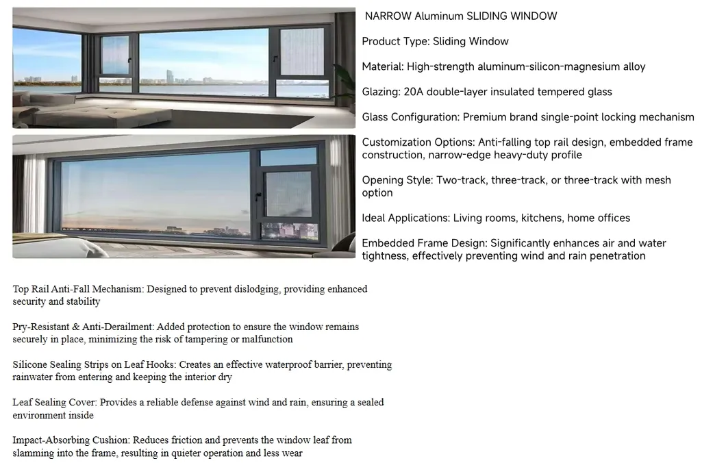 Aluminum Bay Windows Detail