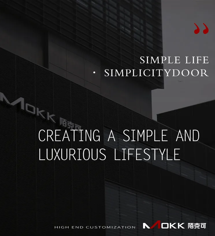 Modern Aluminum Interior Folding Door