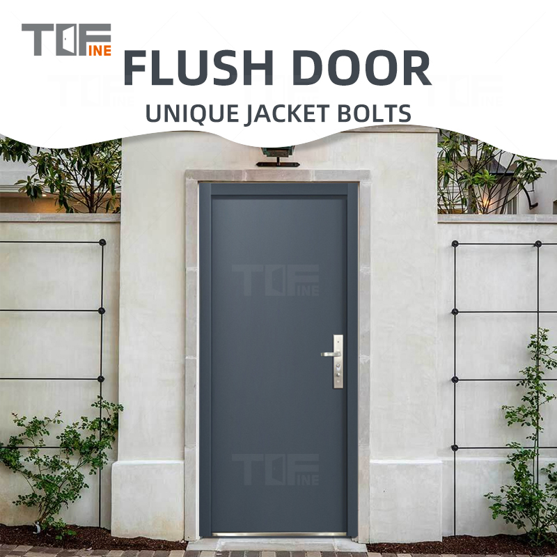 Hollow Metal Galvanized Steel Aluminium Profile Slab Solid Core Honeycomb Aluminum Interior Flush Bolt Door Price