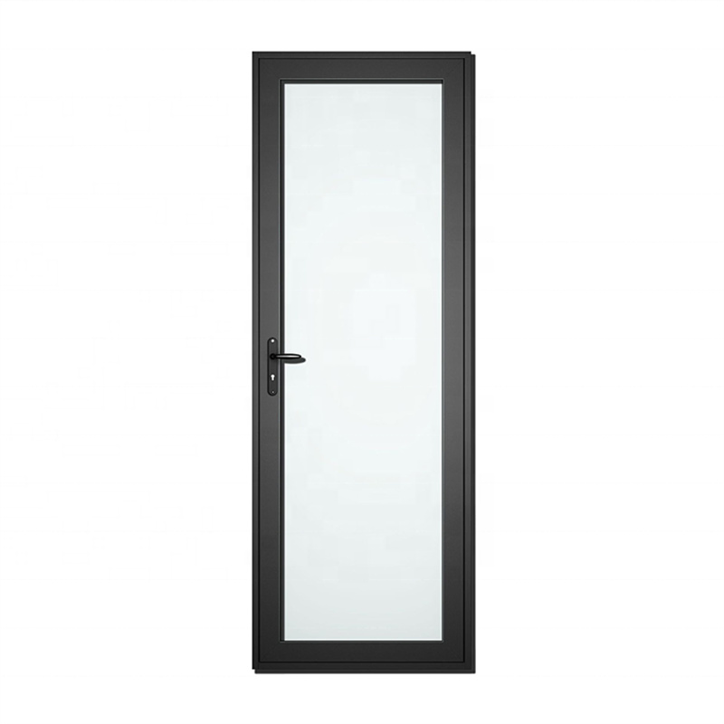 Hot Sale Smoked Glass French Style Aluminum Metal with Narrow Sidelights Modern Doors Interior Doors