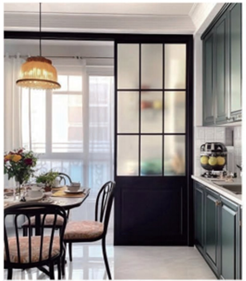 French Style Aluminum Sliding Door with Tempered Glass for Patio Use