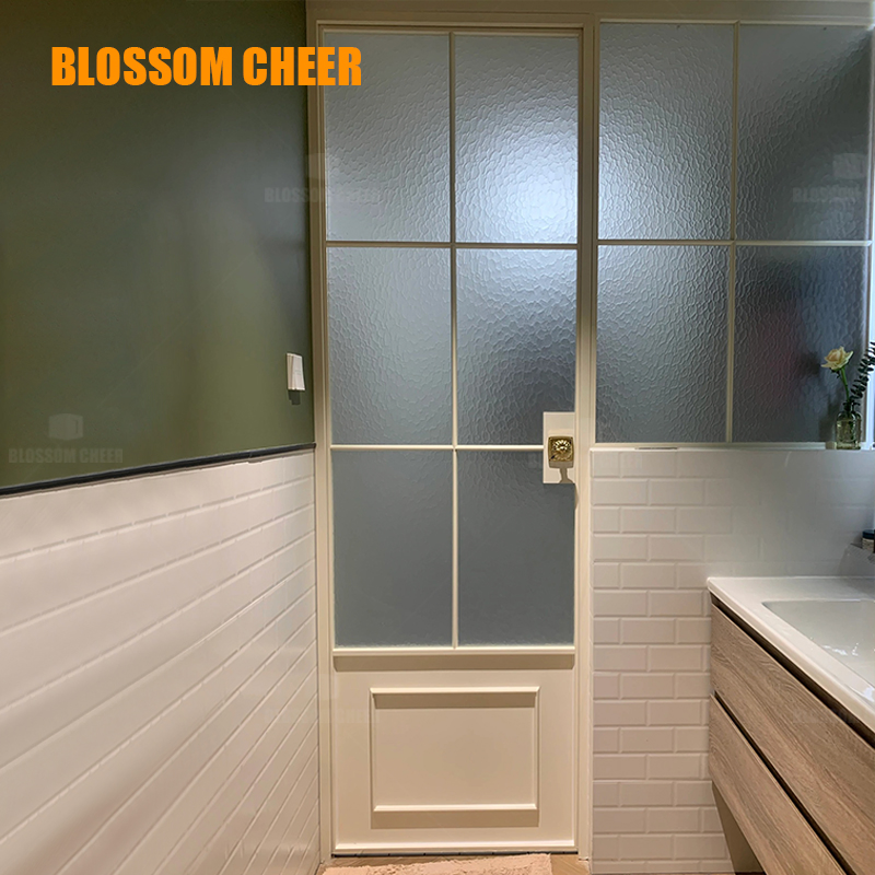 Custom Windows and Doors Aluminium Wooden Window Design Waterproof Glass Louver Door