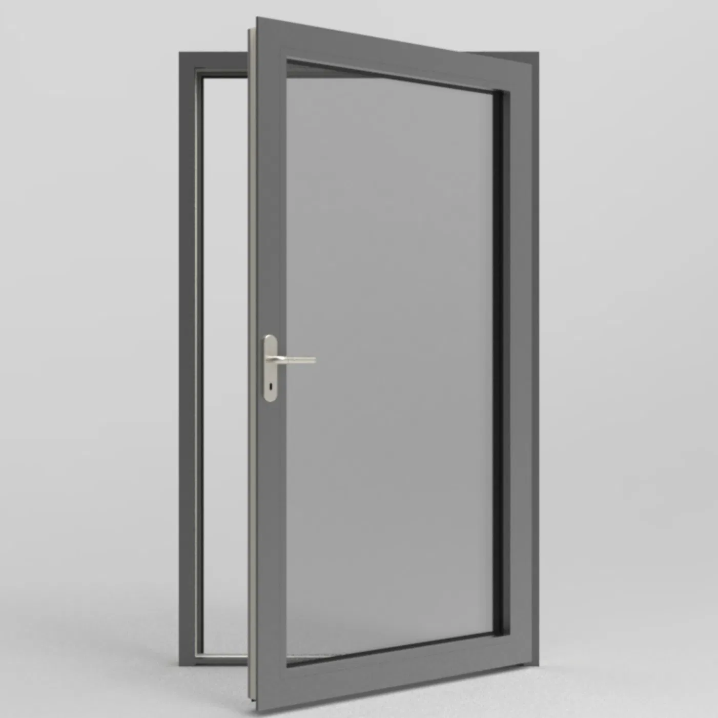 Heavy-Duty 150kg Load-Bearing Aluminum Casement Door for Maximum Safety