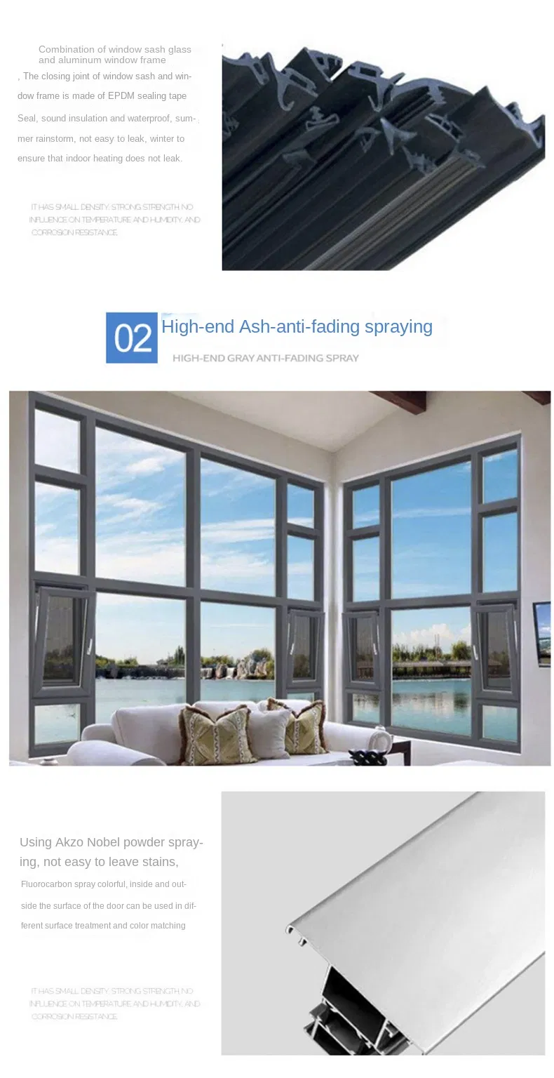 Aluminum Sliding Window Structure