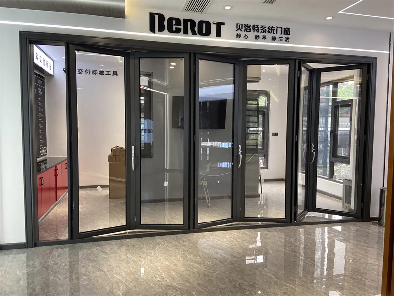 Aluminum Folding Door View 2