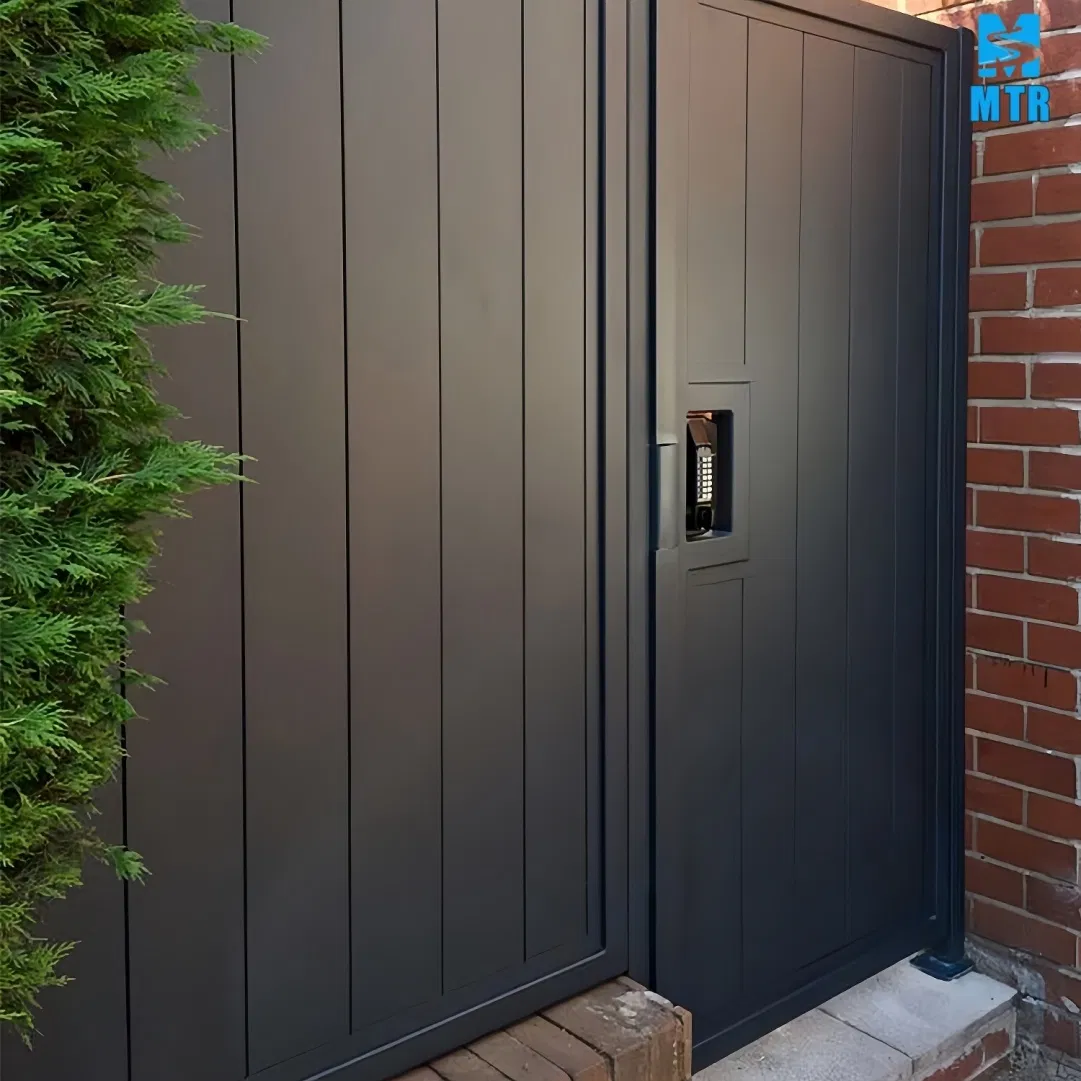 Full Form and Size Elegant Luxury Garden Aluminum Sliding Security Door