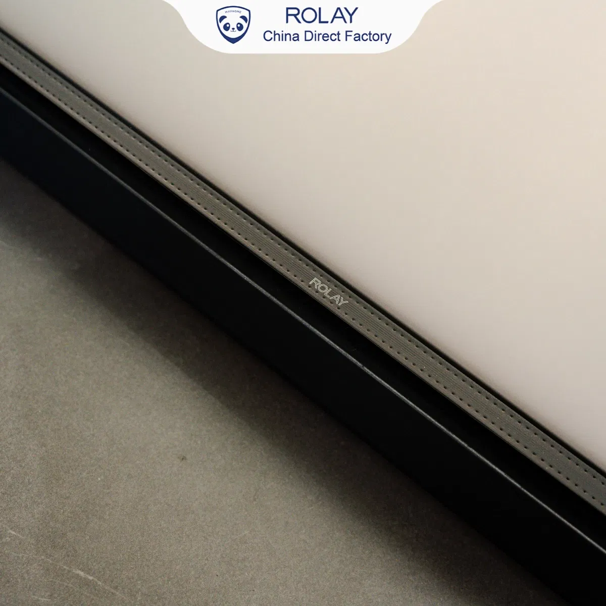 Rolay Interior Door Swing Door Thermal Insulation Kids Safety Detail Protection Interior Appication Aluminum Casement Door for Toilet Bathroom